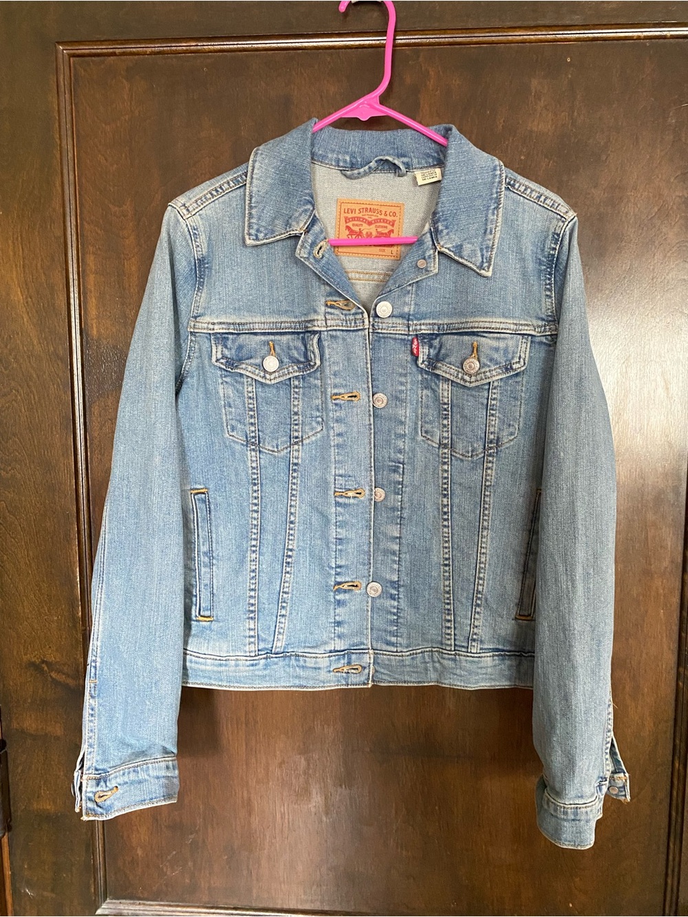 Levi's Women's Light Wash Blue Denim Jacket